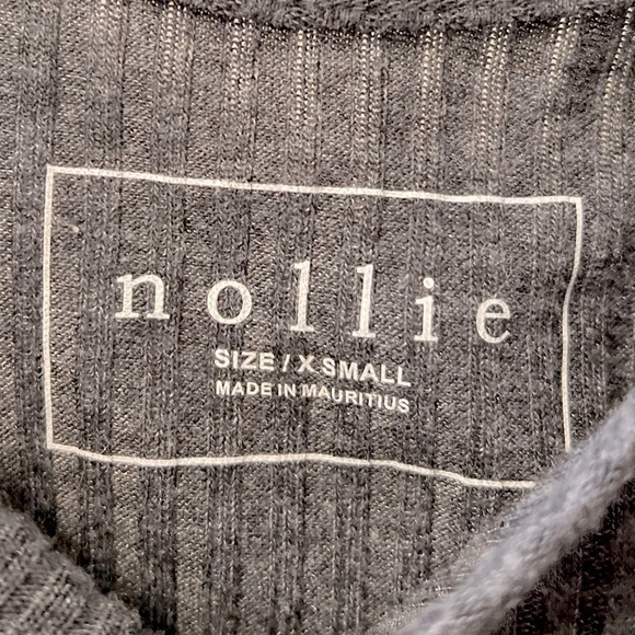 Nollie Ribbed Cropped Tank Top - Picture 2 of 3